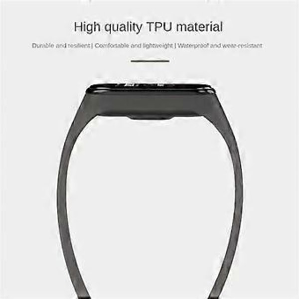 RYRA Klokkereim for Mi Band 5/6/7 Erstatningsreim for Xiaomi Mi Band 5/6/7