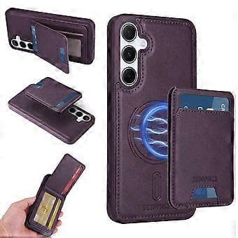 Kompatibelt med Galaxy A55 5G Mobilskal Purple