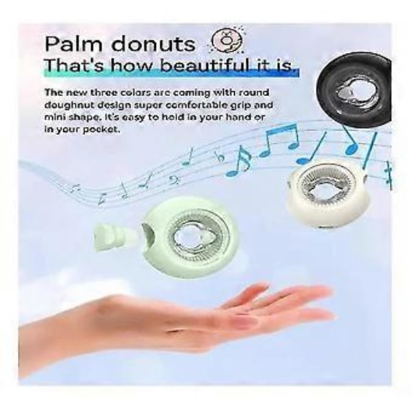 Donut Trådløse Bluetooth Øretelefoner, Trådløse Bluetooth Ørepropper med Støjreduktion