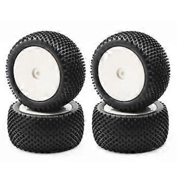 4kpl 90mm 1/10 RC Off-Road Buggy Auton Kumirenkaat Vanteet Renkaat Wltoys 144001 144010 124019 10400