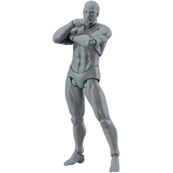 Tegnefigurer for kunstnere Mannequin Model Kit Mann/kvinne