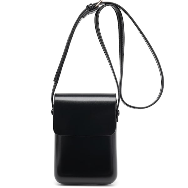Pieni crossbody-laukku naisille, nahkainen matkapuhelinlaukku, olkalaukku, lompakko