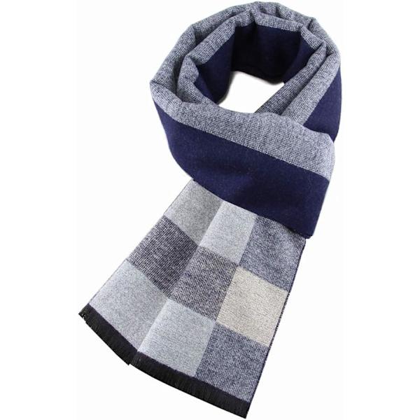 Herrar Halsduk Lång Varm Höst och Vinter Mjuk Bekväm Tartan S