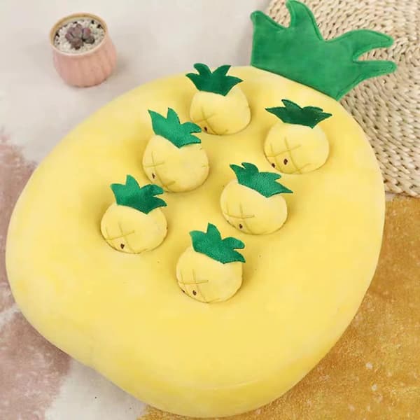 Dukke Kjæledyr Gnageleke, Ananas Bakke (30*25cm)