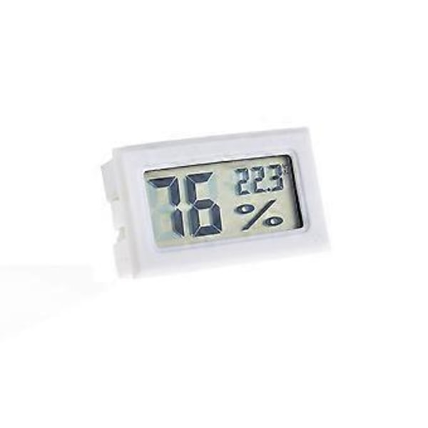 Digital Termometer Hygrometer Mini Temperatur Luftfuktighetsmätare LCD Inomhus Termometer