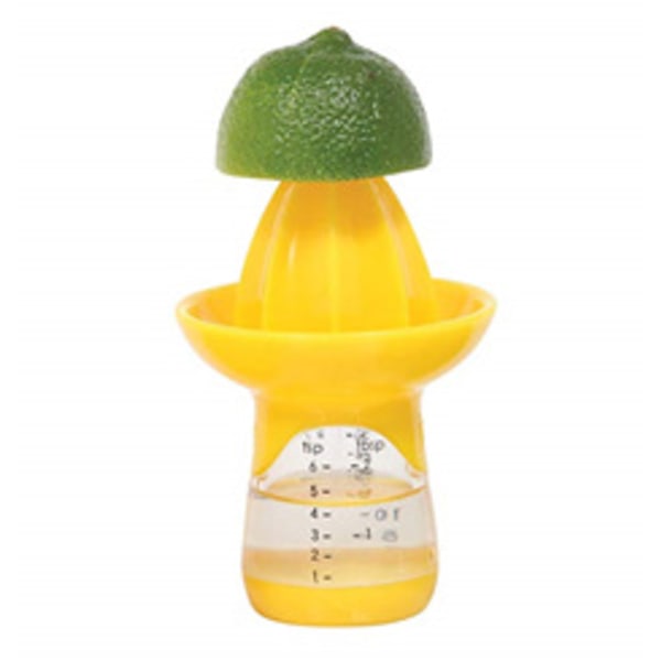 1 stk. Mini Citrus Lime Manuel Saftpresser med Måling og Spray