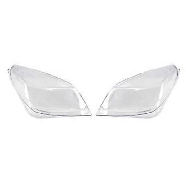 Bil Strålkastarglas Skydd Framlykta Lampskärm Främre Ljusskal för Opel Astra H 2004-2009