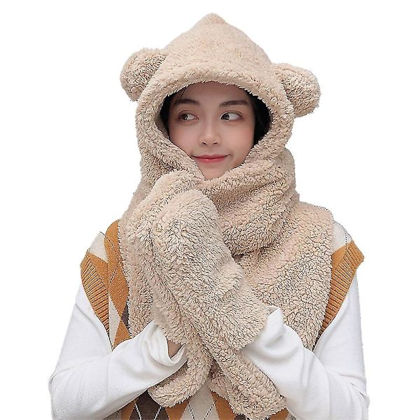 Jenter Vinter Varm Tegneserie Plysj Lue For Jenter.. 2