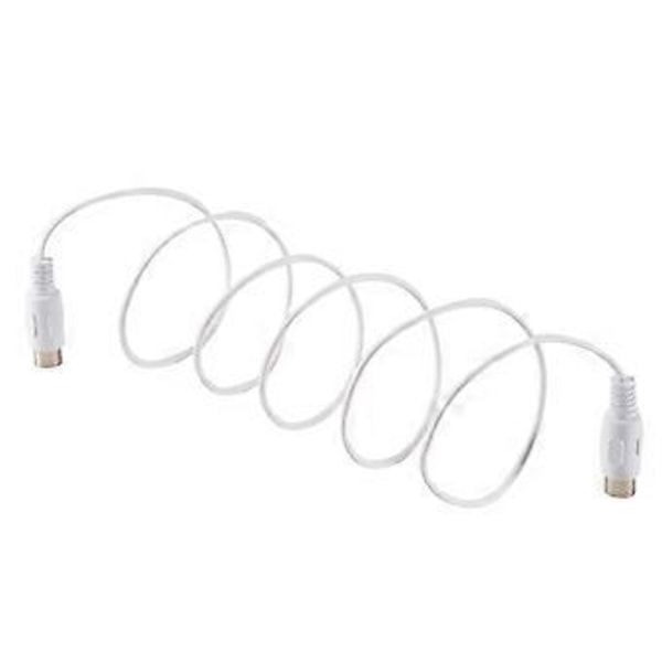 2 st MIDI Förlängningskabel 5-Pin Hane till 5-Pin Hane Elektrisk Piano Keyboard Instrument PC Kabel, 1.5M