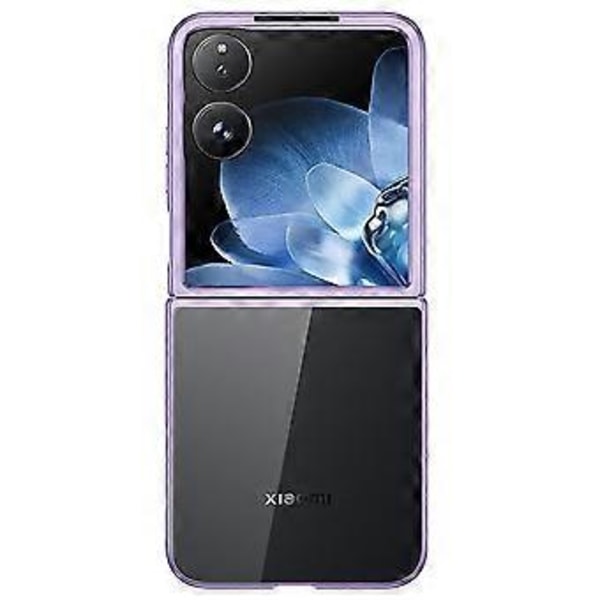 Xiaomi Mix Flip 5G -kotelo, galvanointi, läpinäkyvä PC-puhelinkuori Style E