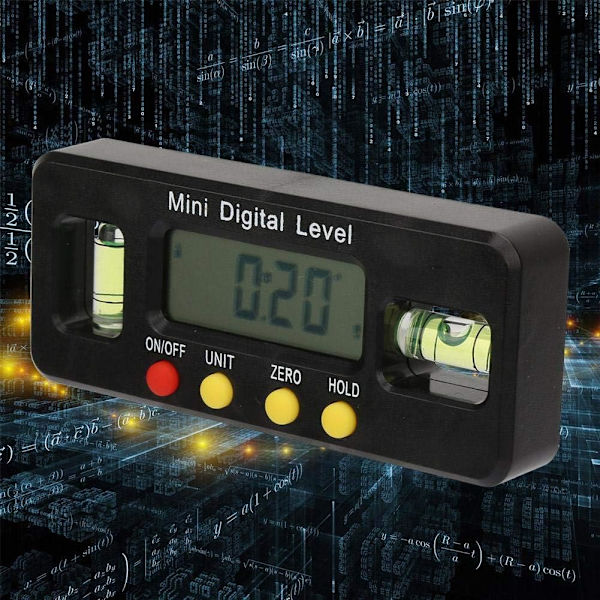 360 asteen kulmamittari Mini digitaalinen kulmamittari Kulmamittari Inclinometer Magneettinen pohjakulma Työkalu Miter Duplicator Kulmamittaustyökalu (100mm)