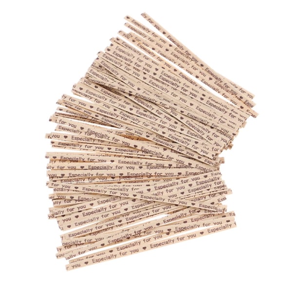 700 kpl Kraft Paper Twist Ties 4 tuumaa herkkupusseihin Kitchen Valen