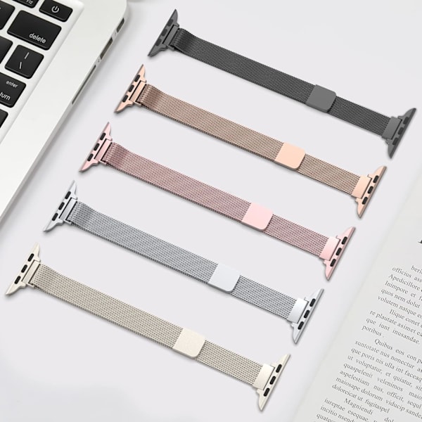 Apple Watch-rem, serie SE 7 6 5 4 3 2 1 38mm 40mm 41mm, rustfrit stål