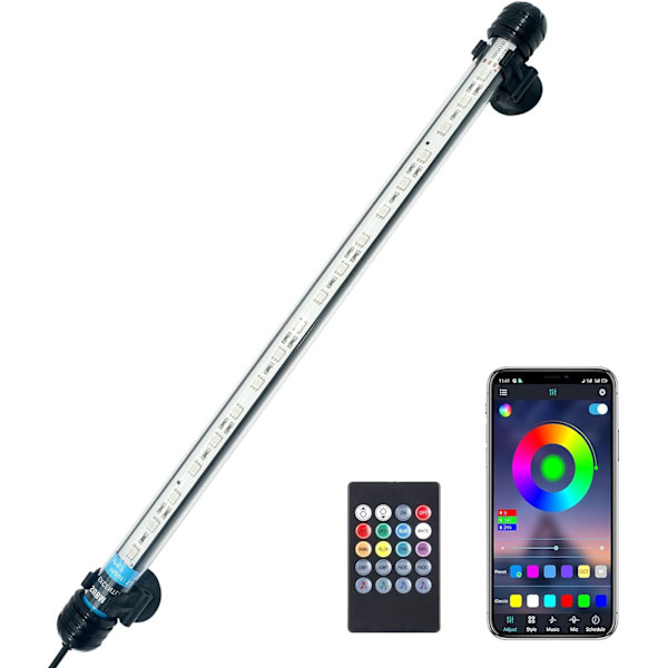 LED-akvaariovalot, LED-akvaariovalo, amfibinen LED-kalasäiliö