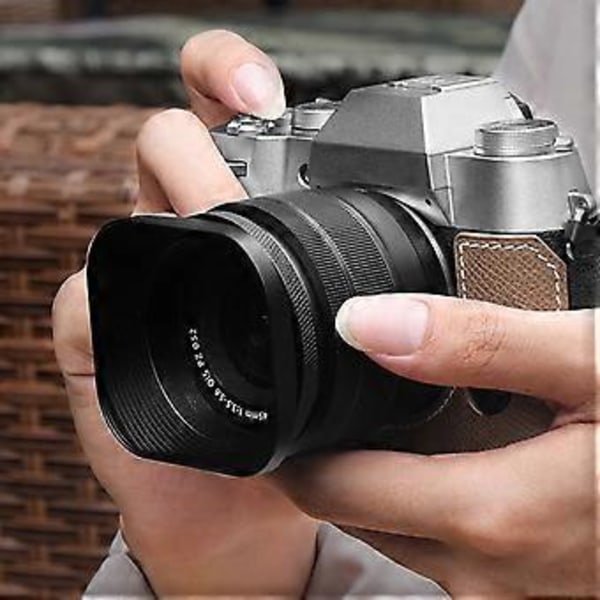Lätt Kamerlinsskydd Adapter Set Enkel Installation Objektivskydd för Olika Spegellösa Objektiv 49mm black