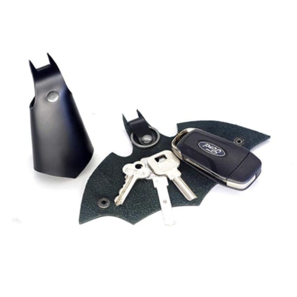 Mænds nøglering, 1 Batman nøglering i kunstlæder, Unisex nøglering