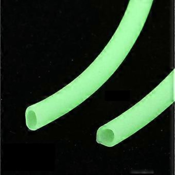 Självlysande Karpfiske Rig Tube Rig Sleeves Connector Nattfiske(001) 1