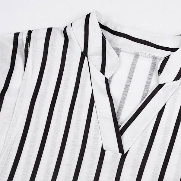 Maternity Nursing Tops 3/4 Rullede Ærme Tunika Bluser Amning