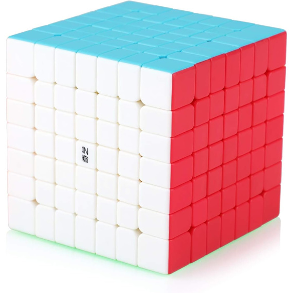 Nopeuskuutio 7x7 7x7x7 Tarraton Taikapala Taika Nopeuskuutio