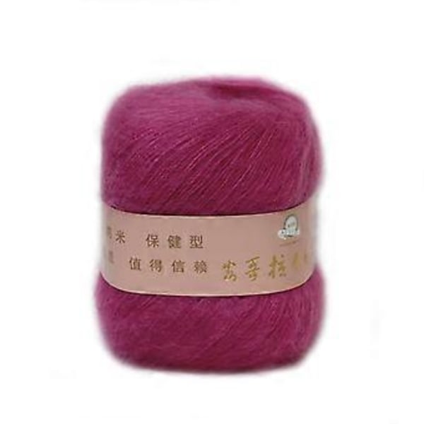 Mjuk Mohair Kashmir Stickgarn DIY Sjal Halsduk Virkgarn Tillbehör 38 38