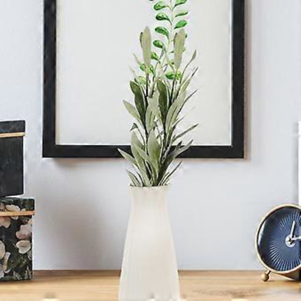 3 st Realistiska Falska Grenar Blomsterarrangemang Tillbehör Livslika Olivkvistar Olivstjälkar Konstgjorda Olivgrenar Stjälkar Festdekorationer