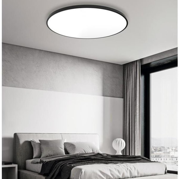 Trefaldig LED-taklampa fuktsäker belysning modern enkel