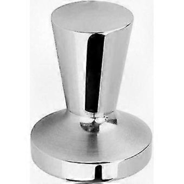 Kaffepresseverktøy i rustfritt stål med flat bunn, 40 mm, for bønner