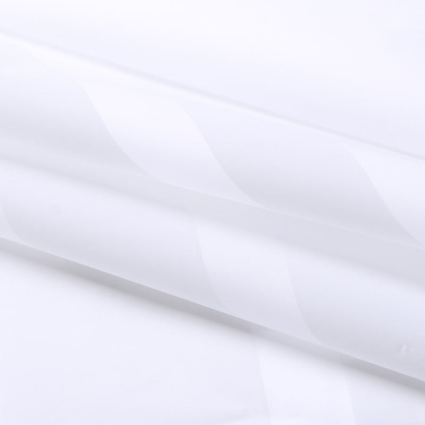 Basics Klassisk Randig Duschdraperi - 180cm