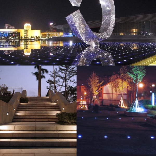 16 kpl LED-upotettavat valot, upotettavat valot, LED-kattovalaisin