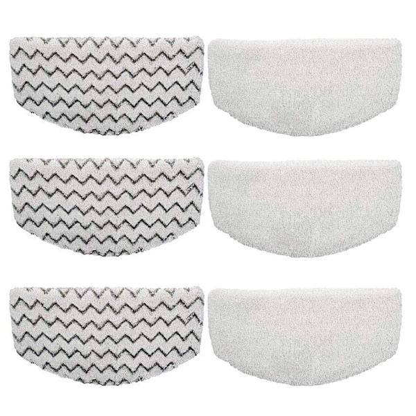 6-pack Bissell Ångmopp Pads Kompatibla med Bissell PowerFresh