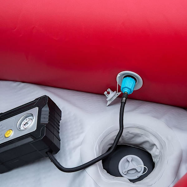 Kajakadapter, bådpumpe luftventil oppustelig adapter til kajak