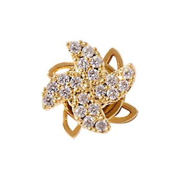 Nya Nageltillbehör Zirkon Diamant Roterande Nagelöverförings Pärlor C