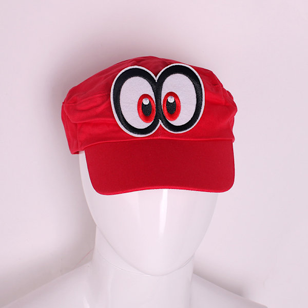 Super Odyssey Rød Hat 3D Hævede Øjne Hat, Fashionable Sjov Vogn