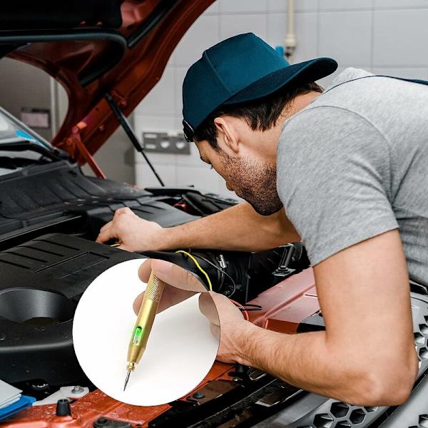Bilspændingstester Pen Too, 6v-12v Spændingstestlampe Bil T