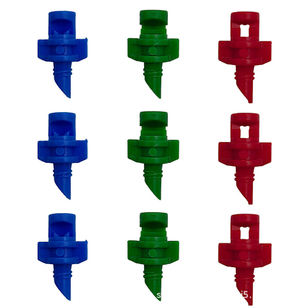 Paket med 100 st Mikrodroppsystem 90º Spraymunstycke, Bevattning: Sprayhuvud
