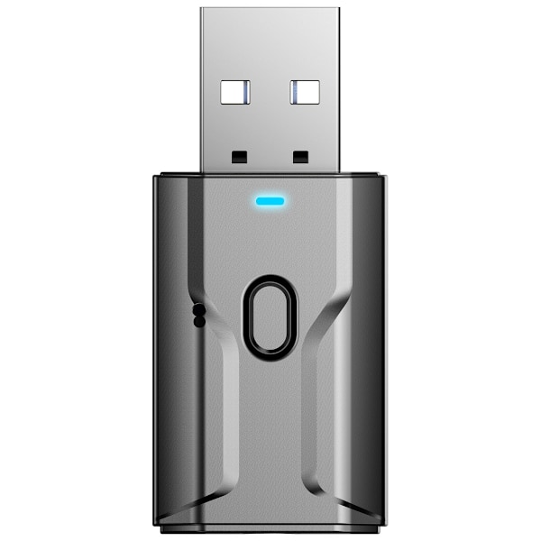 Bluetooth 5.0 Sender og Modtager, 1 stk. USB Trådløs Lyd