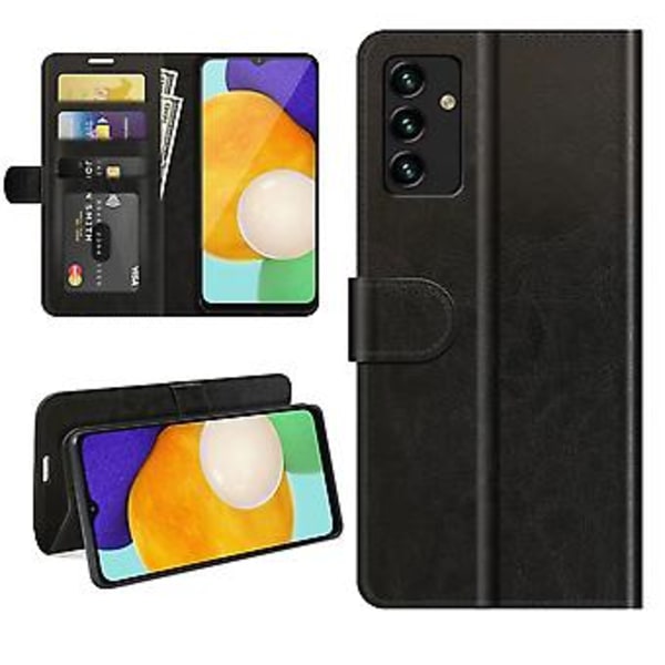 Til Samsung Galaxy A13 5G R64 Tekstureret Læder TPU Cover