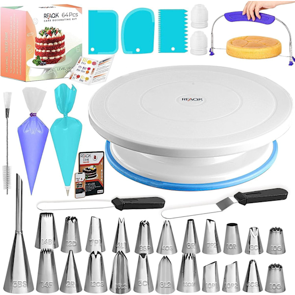 65 cake decoration kits