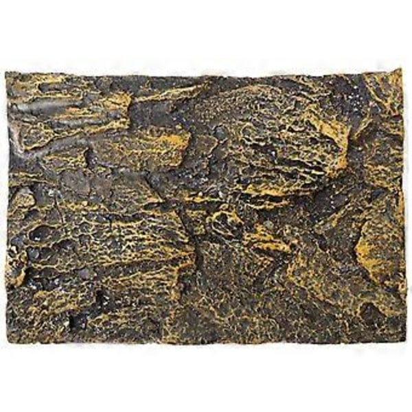 Terrarium Bakgrunn Slange Habitat Dekor Reptil Tank Bakgrunn 3D Tankdekor
