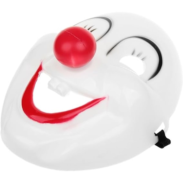 Mote-cosplaymaske for Halloween-maskerader og klovn