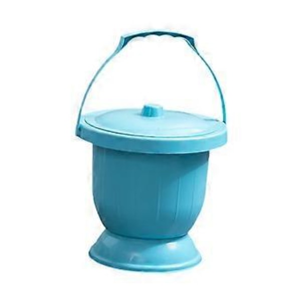 Nattkärl Spottkopp med Lock Förtjockad Urinflaska Natturinal Portabel Spottkopp Urinalkruka för Camping Barn Vuxna (Blå S) Blue S