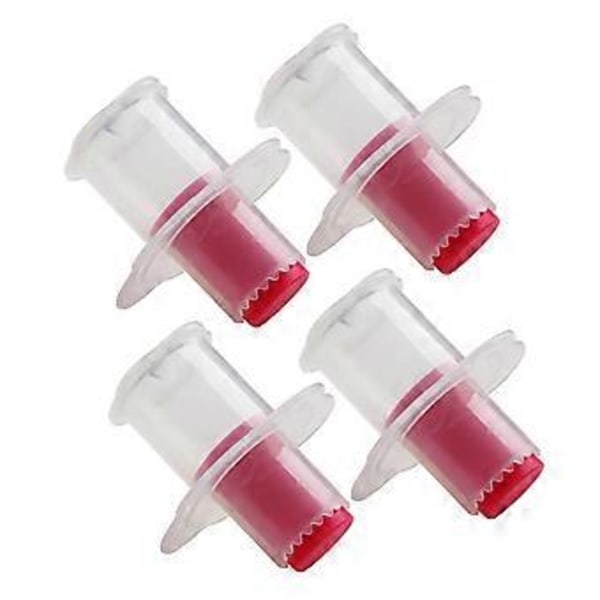 1/4/6 stk. Cupcake Corer Stempel Skærer Muffin Kage Hul Graver DIY Cup Cake Kerne Enhed Muffin Cup Kage Dekoration Værktøj 4PCS