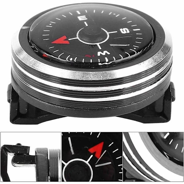 Klockarmband Dykkompass Lättläst Orienteringshandledskompass