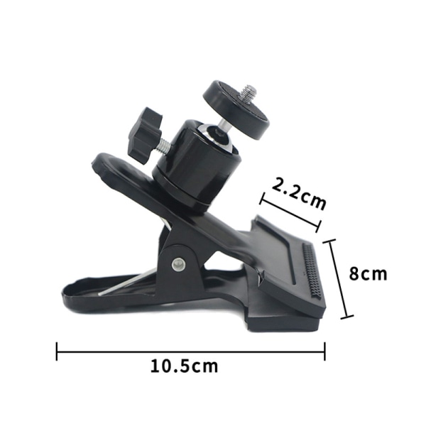 Multi-Function Camera Clamp, 2 pcs Metal Camera Clamps, Reflector