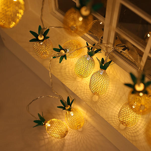 LED Ananas ljusslinga, 3m 20 LED USB dekorationsljus för