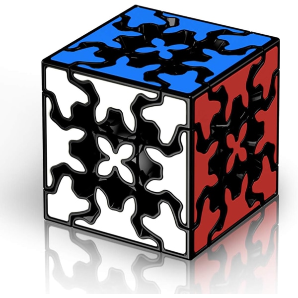 3x3x3 Rubiks kube med 3D girstruktur, innebygd flisdesign Tetrahedral Speed Puzzle Cube for Brain Development Puzzle Game