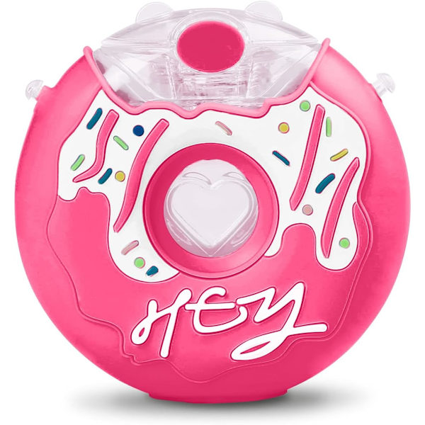 380 ml Donitsi Pink Vedenpullo Oljella Lapsille, BPA-vapaa & Le