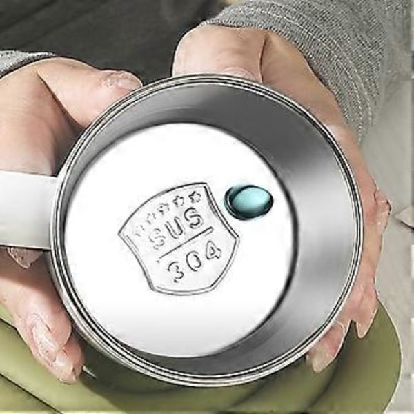 500ml Värmeisolerad Kaffemugg Stor Kapacitet Portabel Mugg för Varmt Te Kaffe Vatten Mjölk