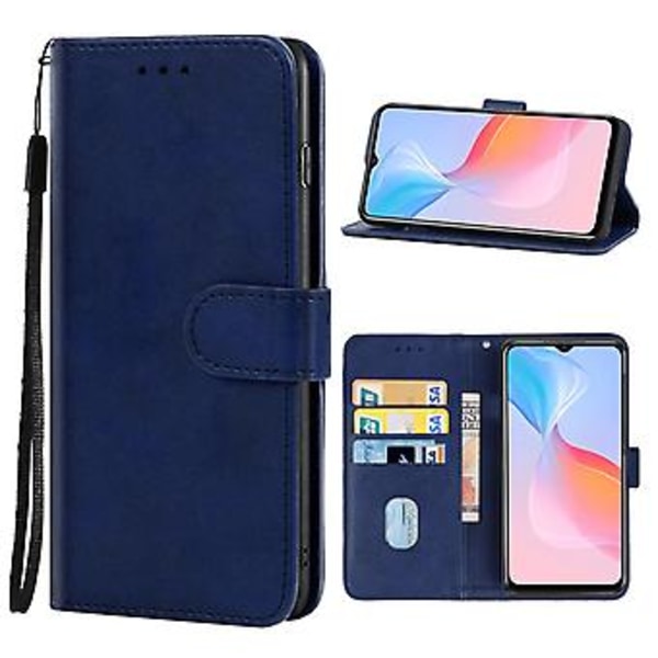 PU-puhelinkotelo vivo Y21e:lle Blue
