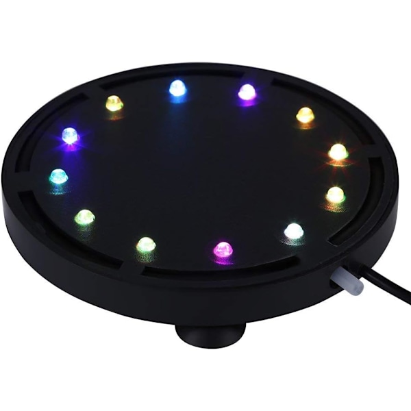 Akvarie Lys LED Nedsænkelig Undervands Boble Lys 12V Fisk T